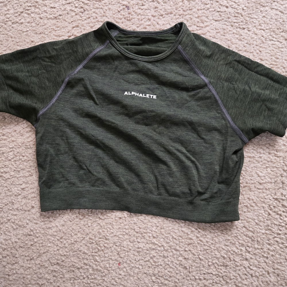 Alphalete Crop Top Tee
